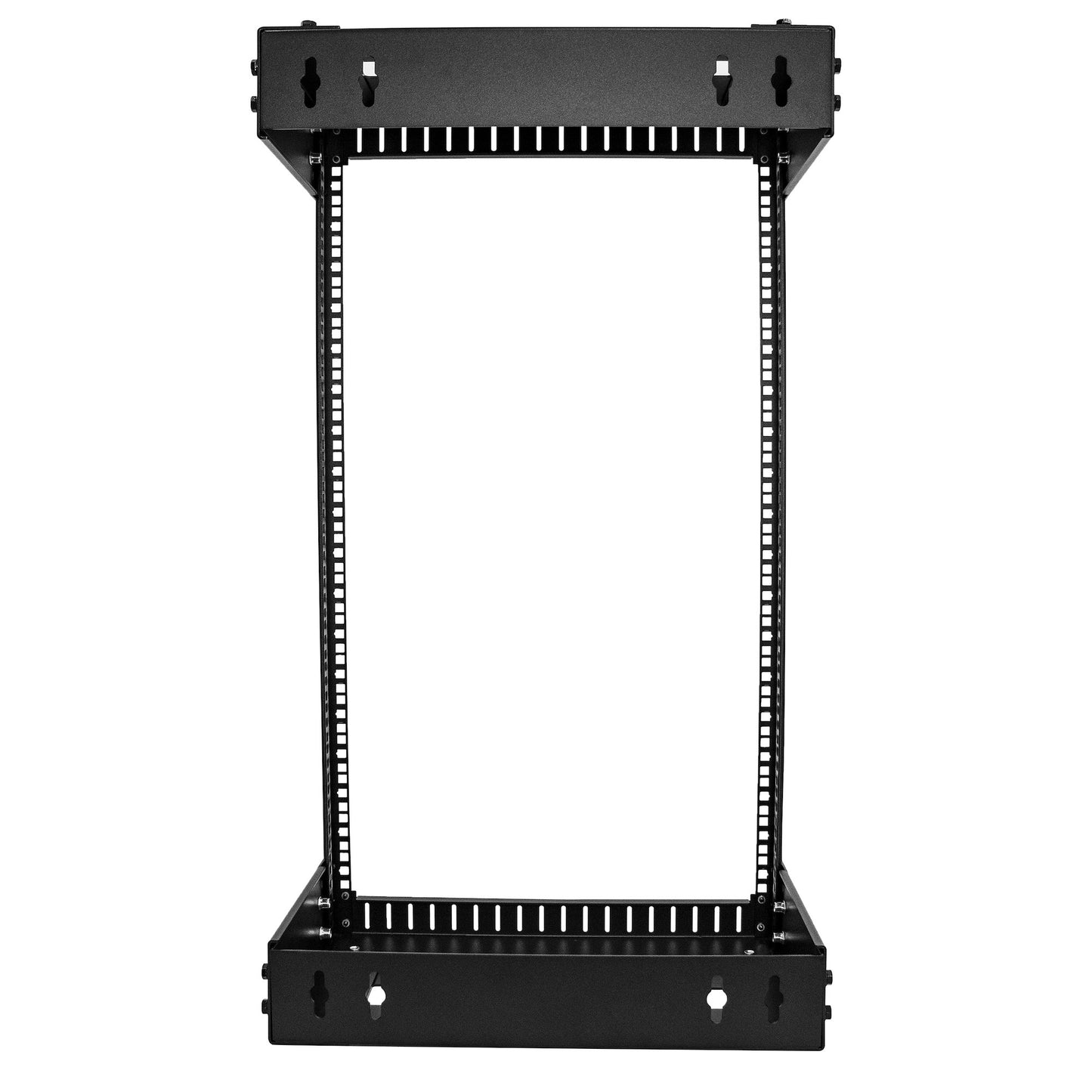 StarTech.com 2-Post 18U Heavy-Duty Wall Mount Network Rack, 19" Open Frame Server