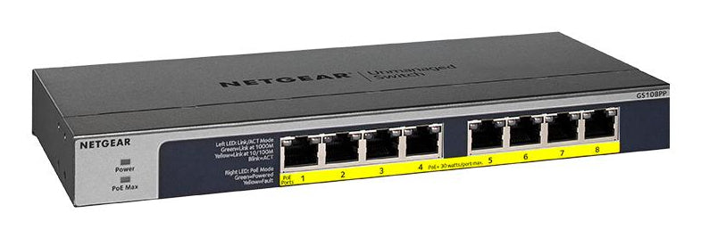Netgear GS108PP Networking