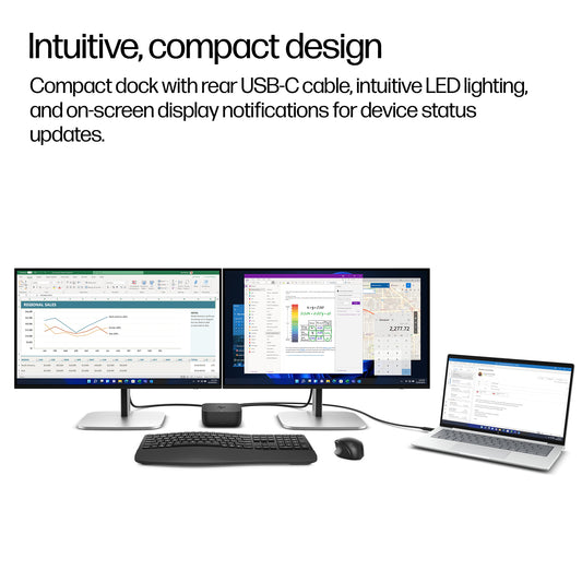 HP G6 USB-C Docking Station 100W