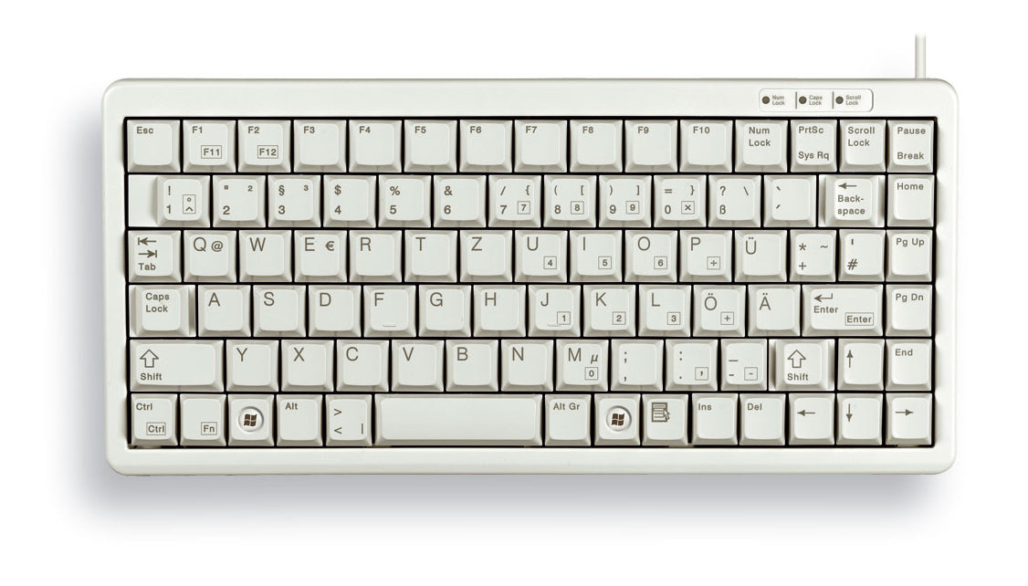 CHERRY G84 Wired Keyboard & Mouse Combo (0LCAGB0)
