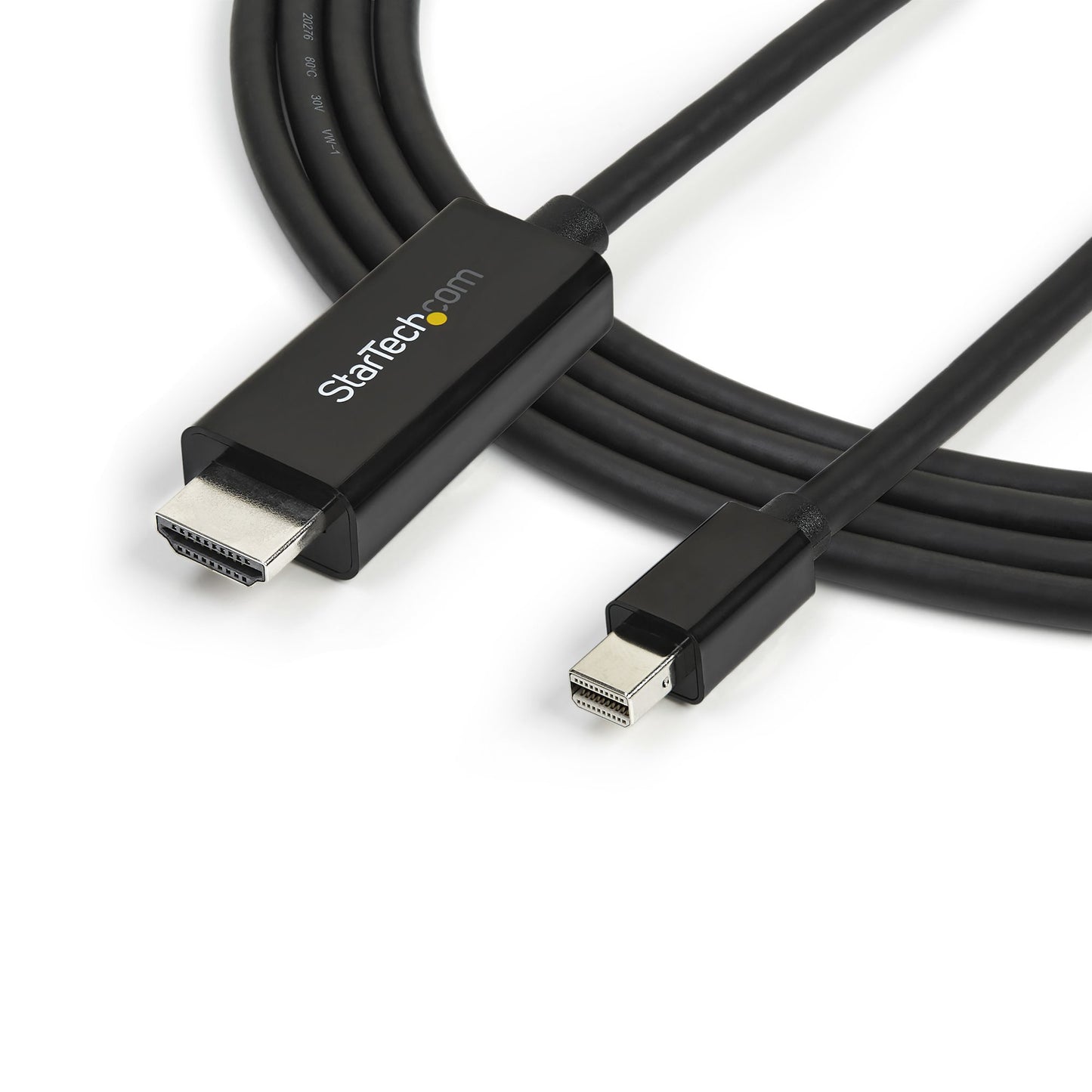 StarTech.com 10ft (3m) Mini DisplayPort to HDMI Cable - 4K 30Hz Video - mDP to HDMI