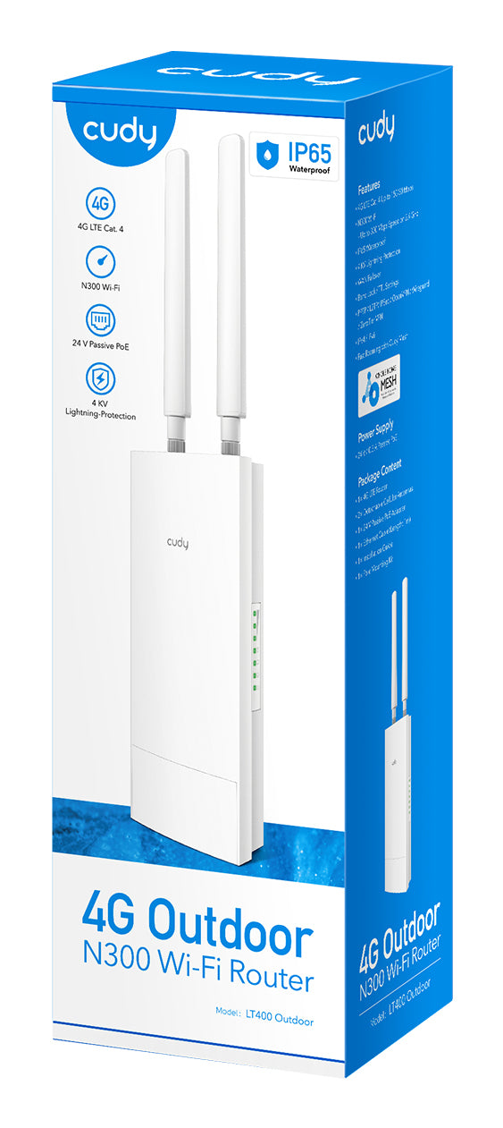 Cudy LT400 Router (White)