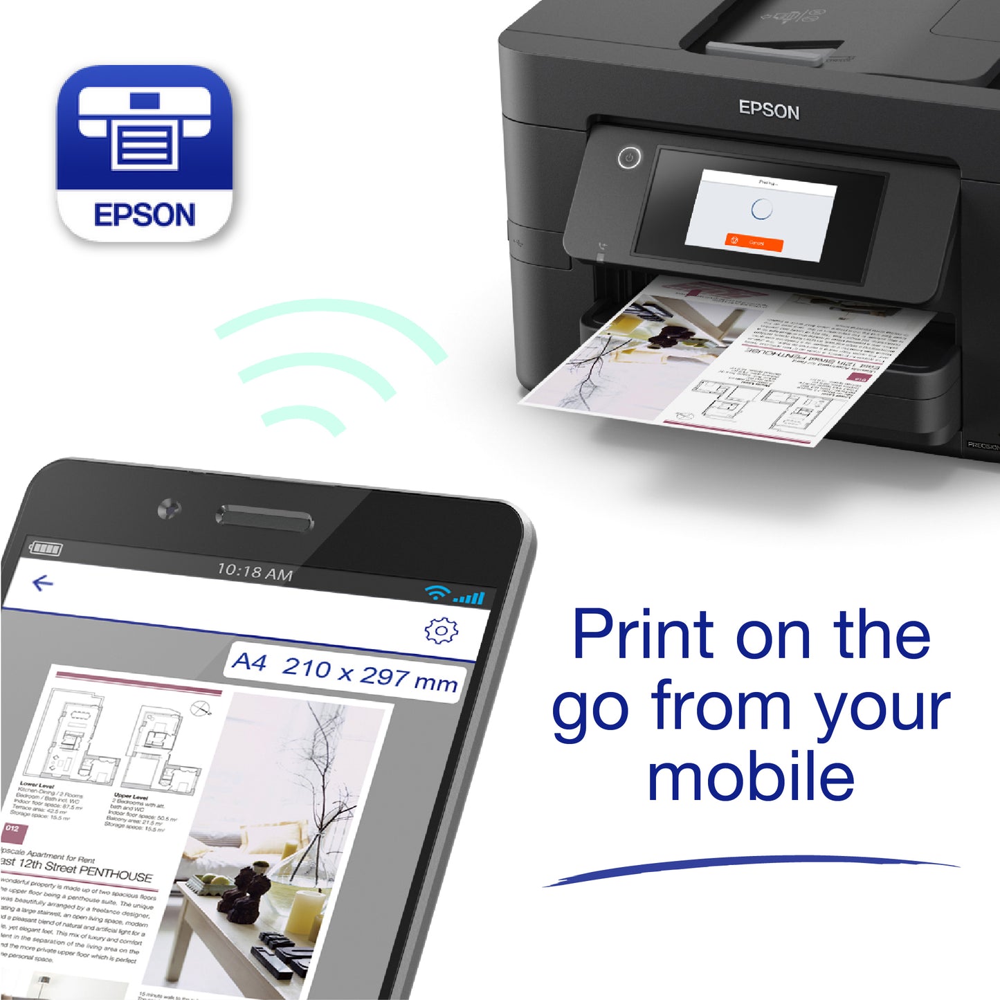 Epson WorkForce Pro WF-4820DWF Printer