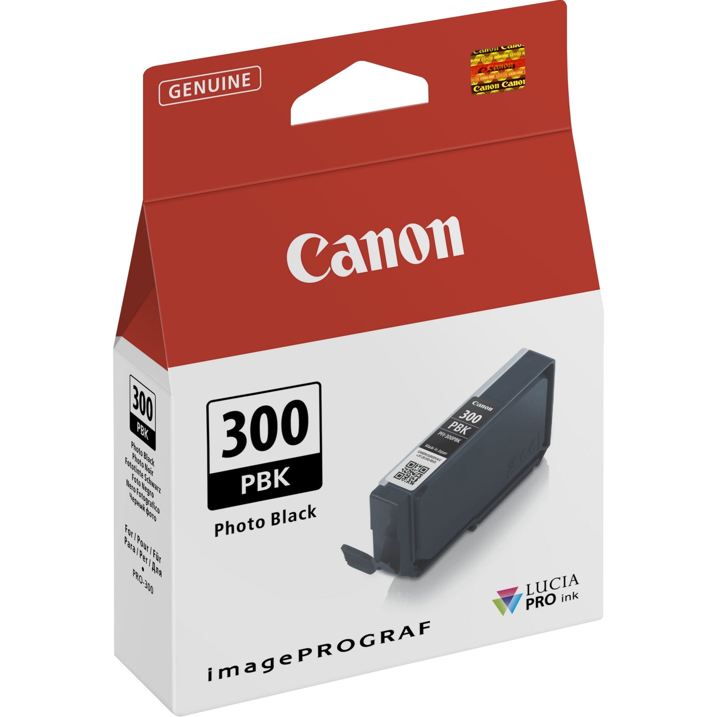 Canon 4193C001/PFI-300PBK Black Ink Cartridge (Canon IPF Pro 300)