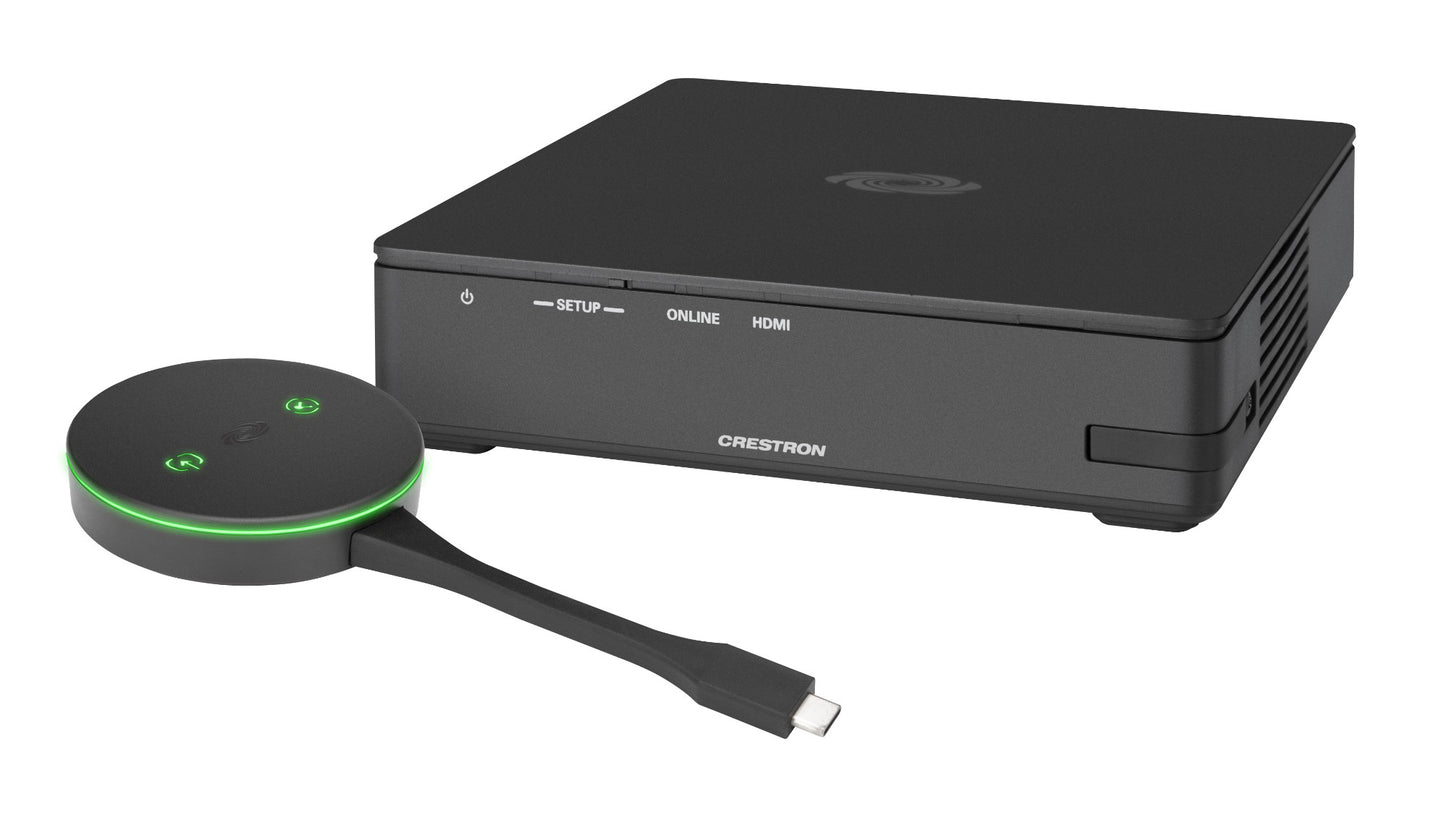 CRESTRON AirMedia Series 3 Kit with AM-3100-WF Receiver and AM-TX3-100 Adaptor Webcam
