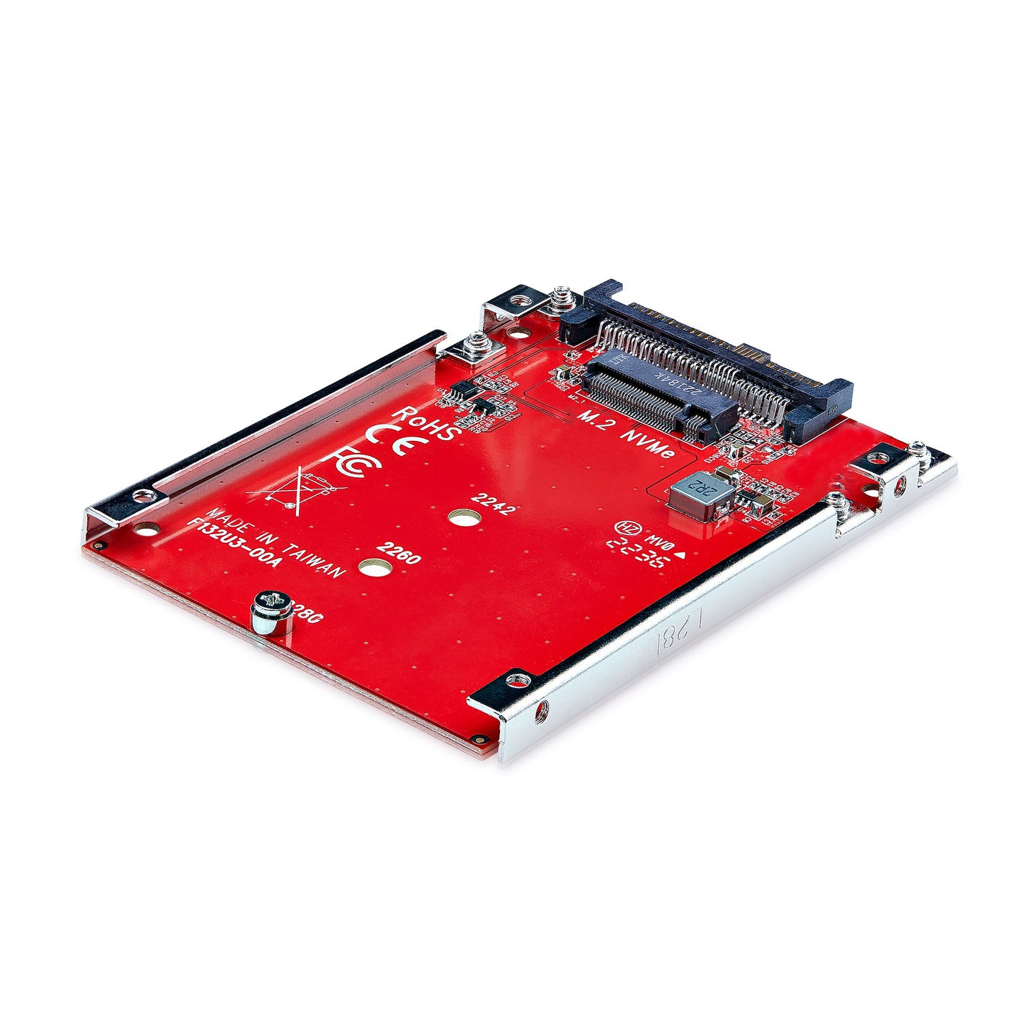 StarTech.com M.2 to U.3 Adapter for M.2 NVMe SSDs, PCIe M.2 Drive to 2.5inch U.3 Hub