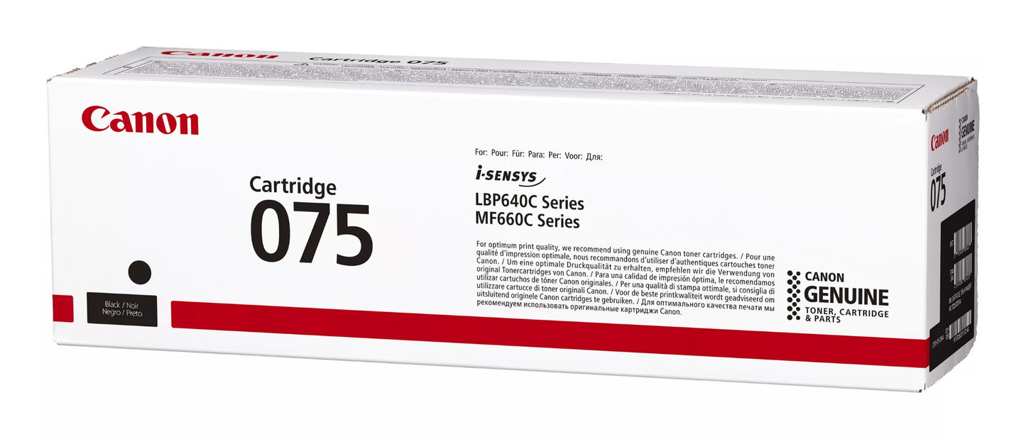Canon 6365C002/075 Black Toner Cartridge (1.4K pages, Canon i-SENSYS LBP-640)
