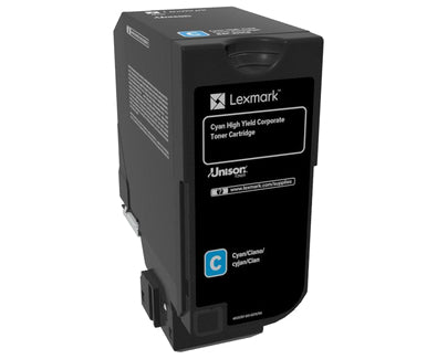 Lexmark 84C2HCE Cyan Toner Cartridge (16K pages, Lexmark CX 725)