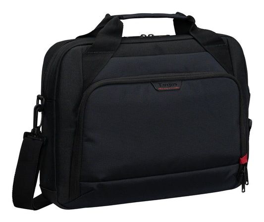 Targus EcoSmart 35.6 cm (14") Briefcase Black, Red Laptop Bag