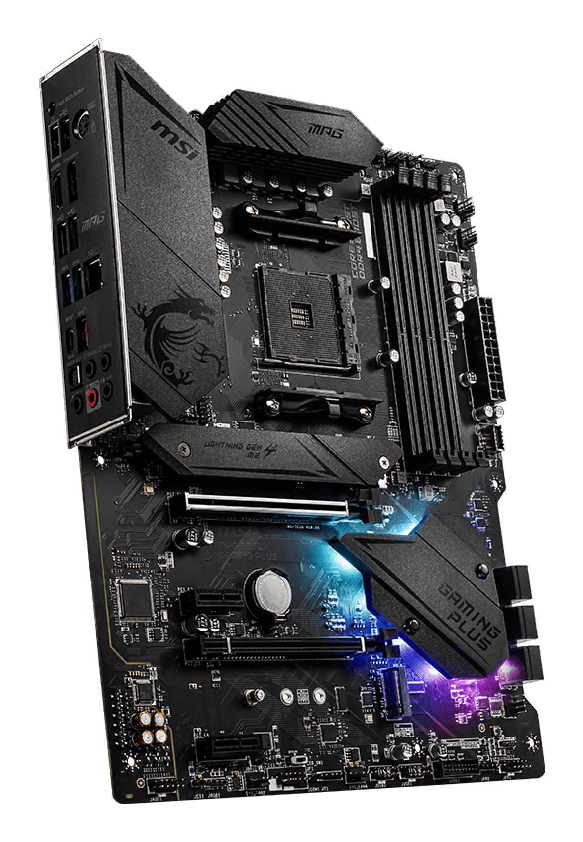 MSI MPG B550 Gaming Plus AMD B550 Socket AM4 ATX Motherboard