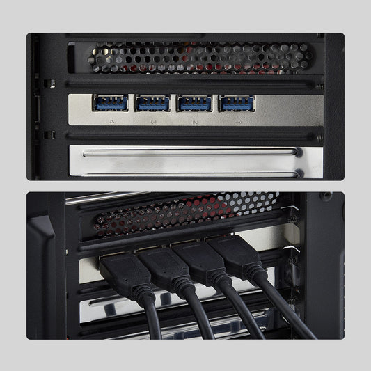 StarTech.com 4-Port USB-A PCIe Card, USB 3.2 10Gbps, PCI Express 3.0 Expansion Card Hub