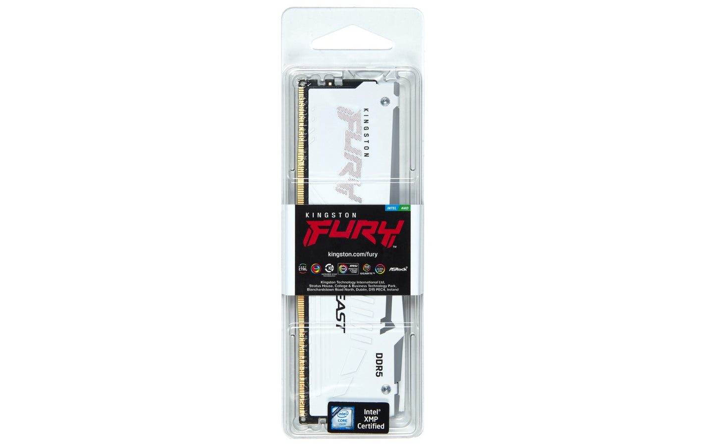 Kingston Technology FURY Beast 16GB DDR5 6400MT/s CL32 Desktop RAM (2BWEA16)