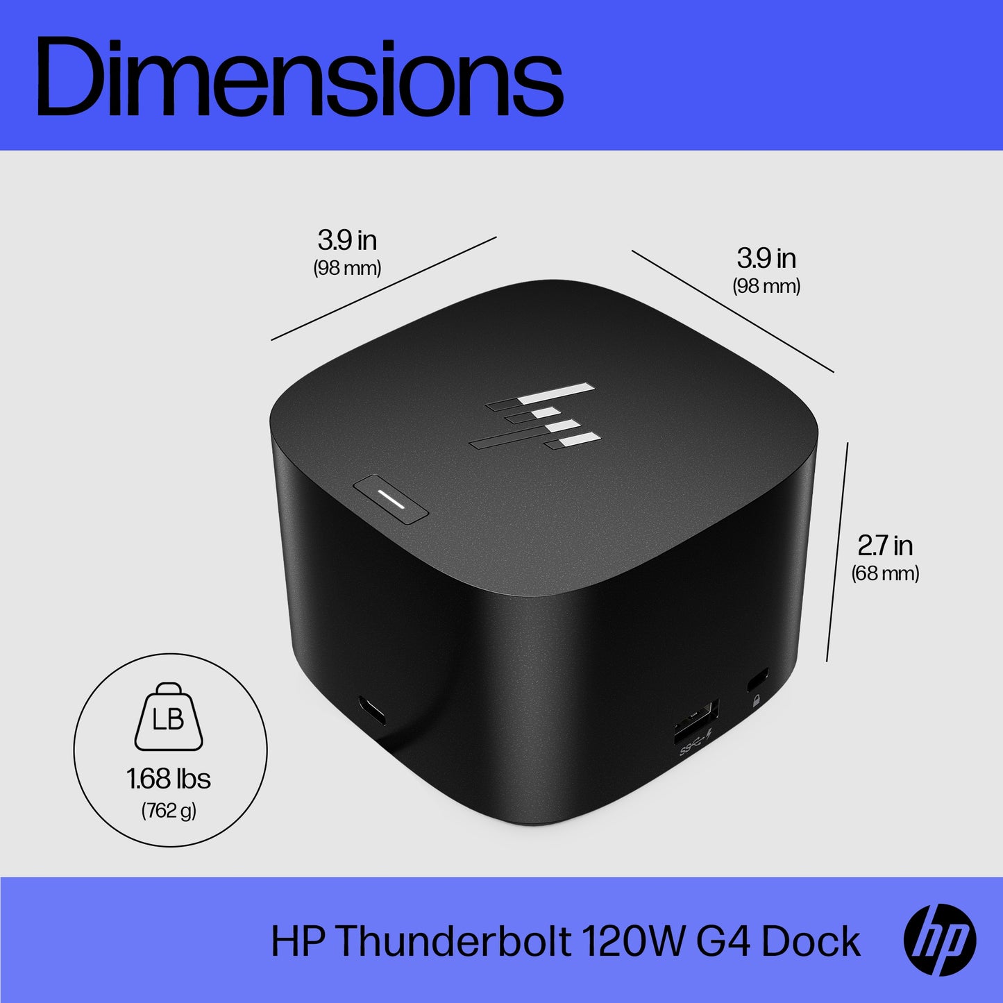HP G4 Thunderbolt 4 Docking Station 120W