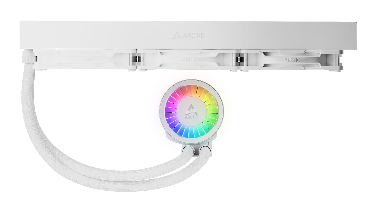 ARCTIC Liquid Freezer III Pro 420 A-RGB (White) - Multi Compatible All-in-One CPU Cooling