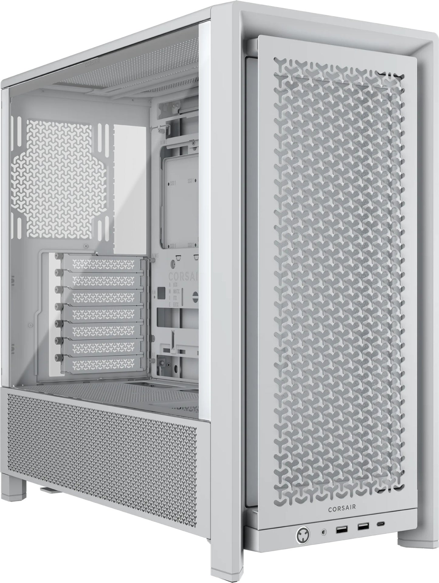 Corsair FRAME 4000D Midi Tower White PC Case