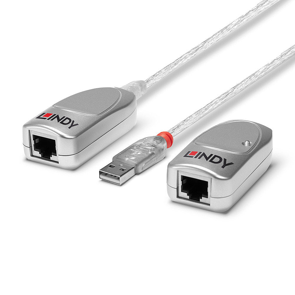 Lindy 50m USB 1.1 Cat.6 Extender Hub
