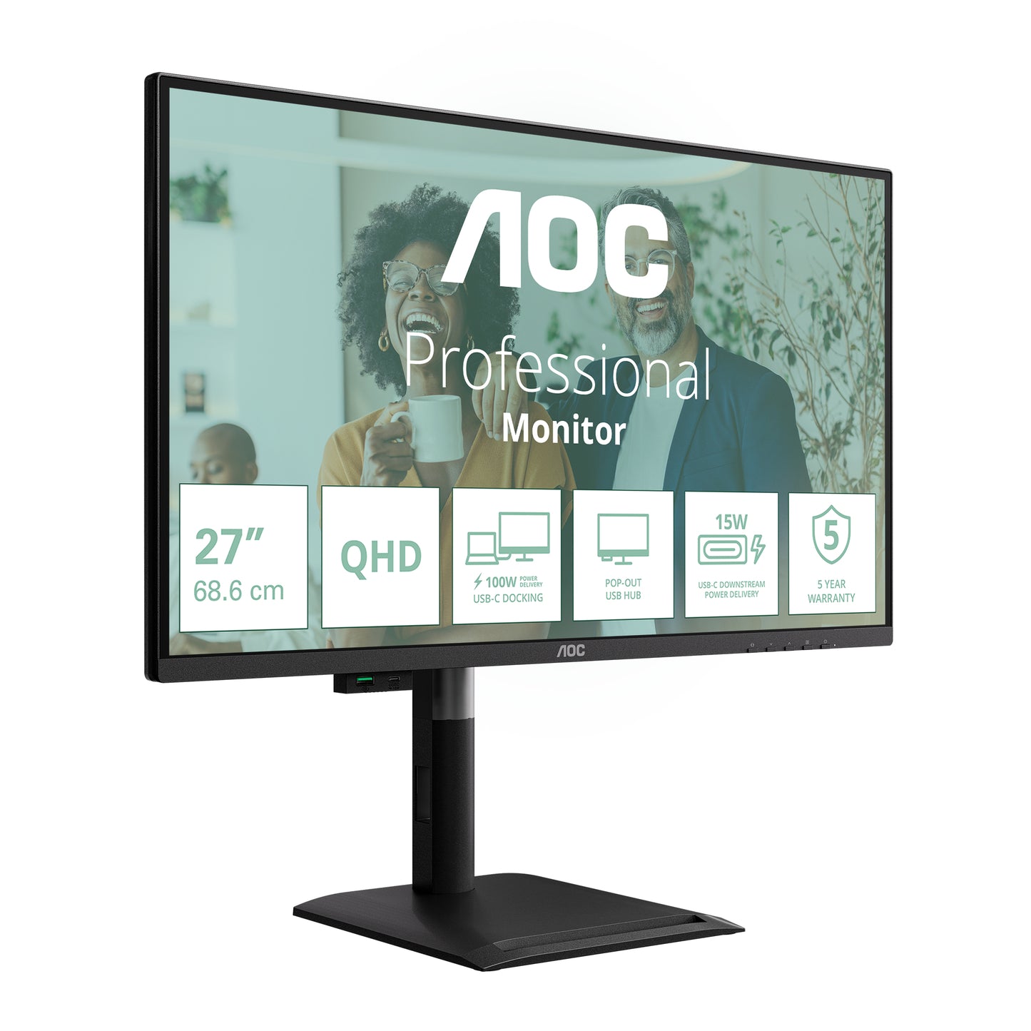 AOC Q27P4CV 27" QHD IPS 120Hz Monitor