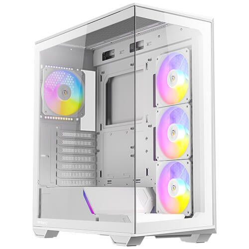 Antec C3 Midi Tower White PC Case