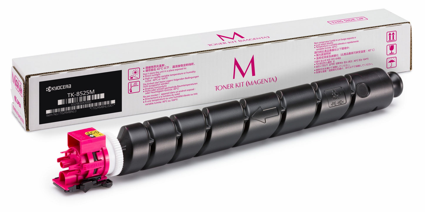 KYOCERA 1T02RMBNL1/TK-8525M Magenta Toner Cartridge (20K pages)