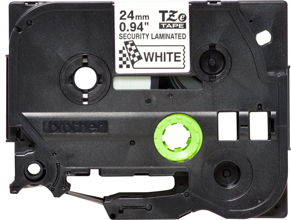 Brother TZE-SE5 DirectLabel black on white Laminat 24mm x 8m for Brother P-Touch TZ Labels