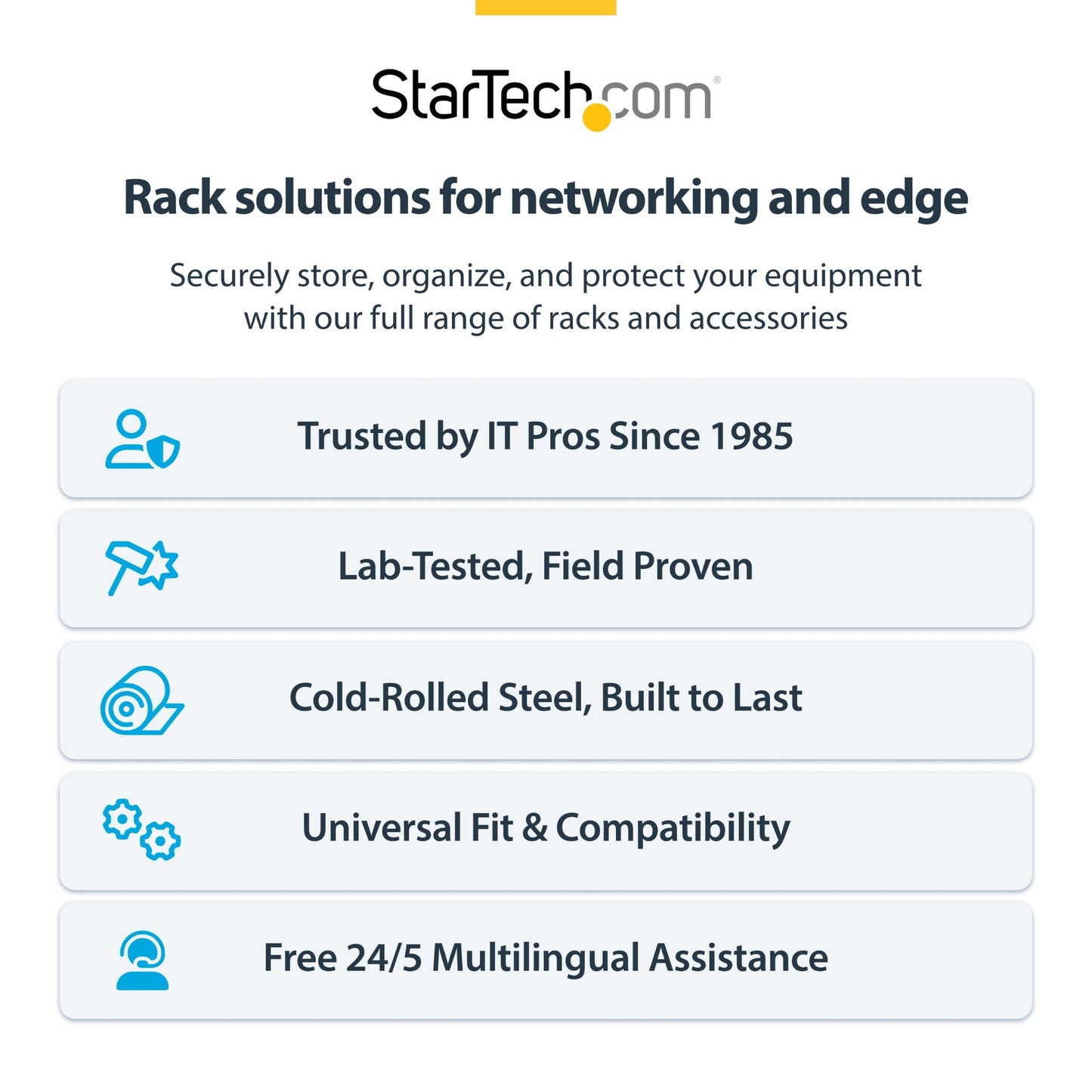 StarTech.com 4U Wall Mount Network Rack - 14 Inch Deep (Low Profile) - 19" Patch