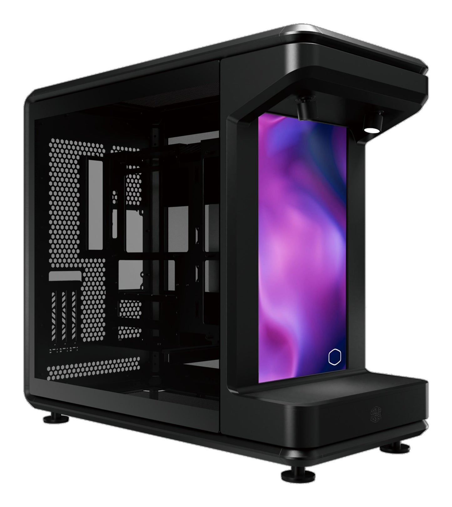 Cooler Master MasterFrame 360 STAGE LCD Full Tower Black, Transparent PC Case