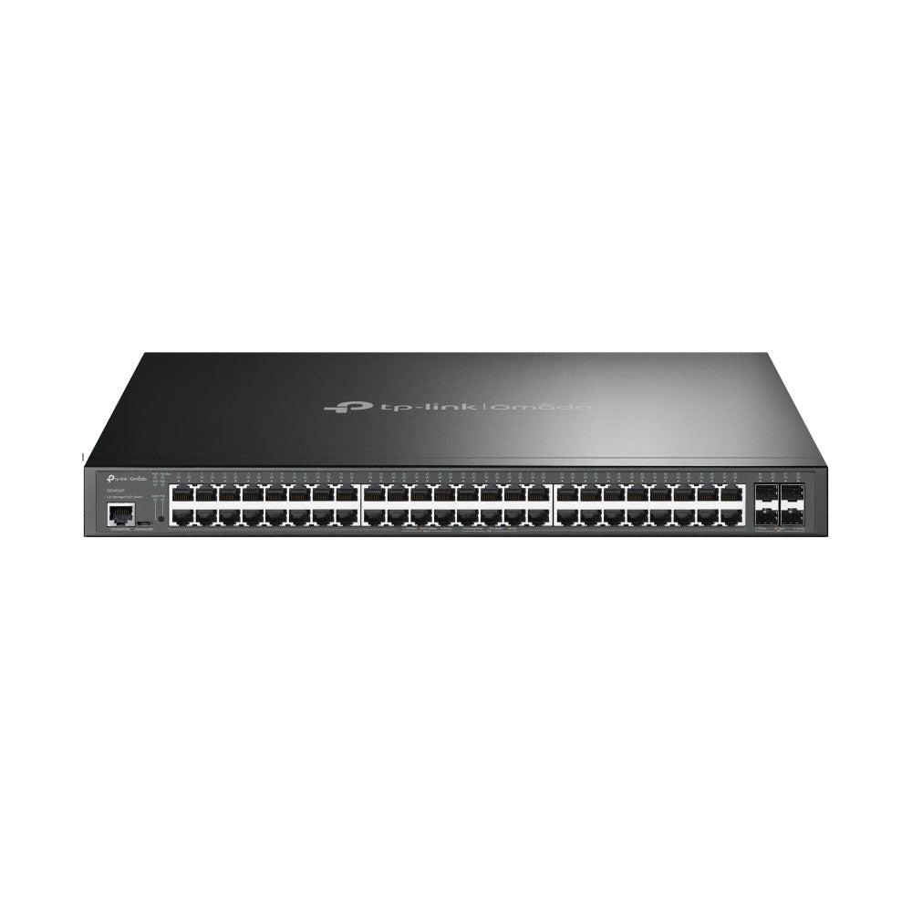 TP-LINK Omada 48-Port Gigabit and 4-Port 10GE SFP+ L2+ Switch PoE