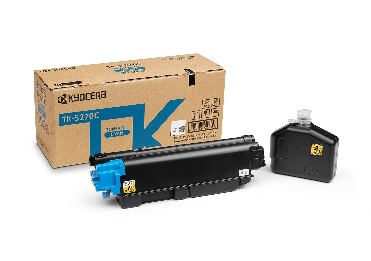 KYOCERA 1T02TVCNL0/TK-5270C Cyan Toner Cartridge (6K pages, Kyocera P 6230)
