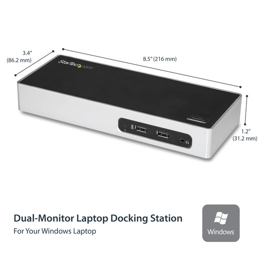 StarTech.com Monitor & DVI/VGA USB Docking Station