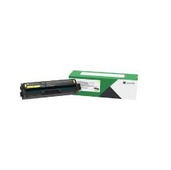 Lexmark C332HY0 Yellow Toner Cartridge (2.5K pages, Lexmark C 3326)