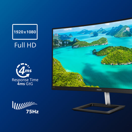 Philips E Line 322E1C/00 31.5" Full HD VA Curved Monitor