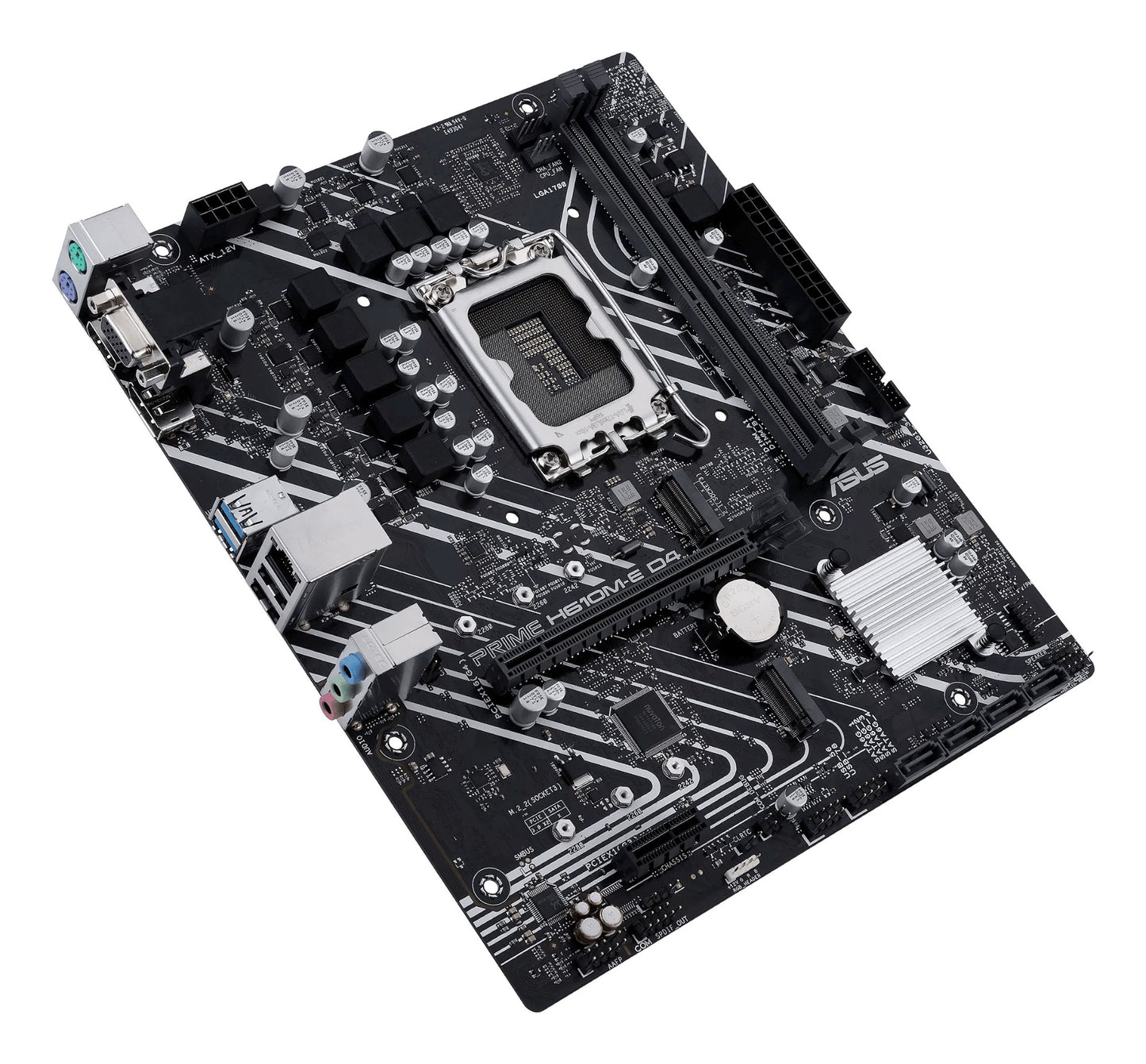 ASUS PRIME H610M-E D4-CSM Intel H610 LGA 1700 micro ATX Motherboard