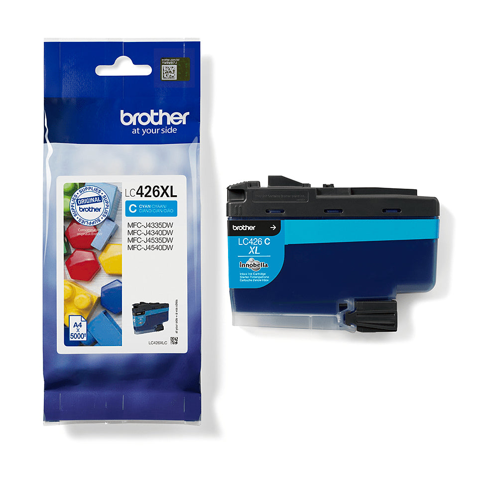 Brother LC-426XLC Cyan Ink Cartridge (5K pages, Brother MFC-J 4335)