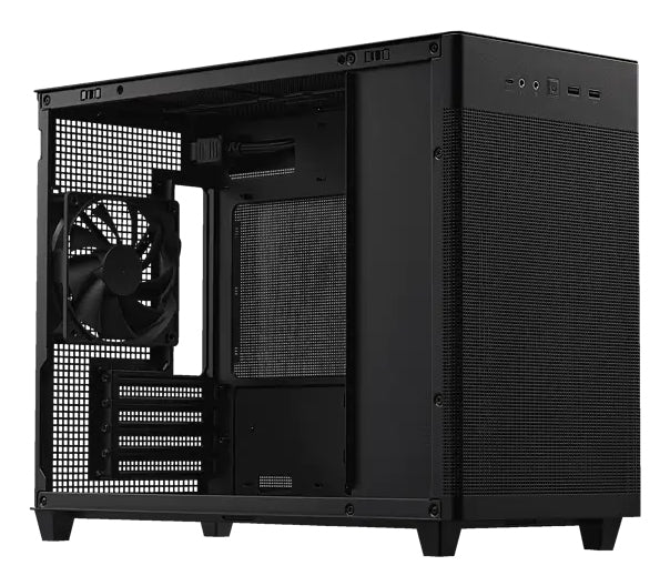 ASUS PRIME AP201 MicroATX Mini Tower Black PC Case