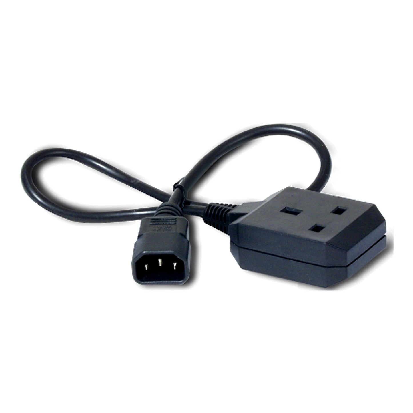 APC Power Cord, C14 to BS1363 (UK), 0.6m Cable