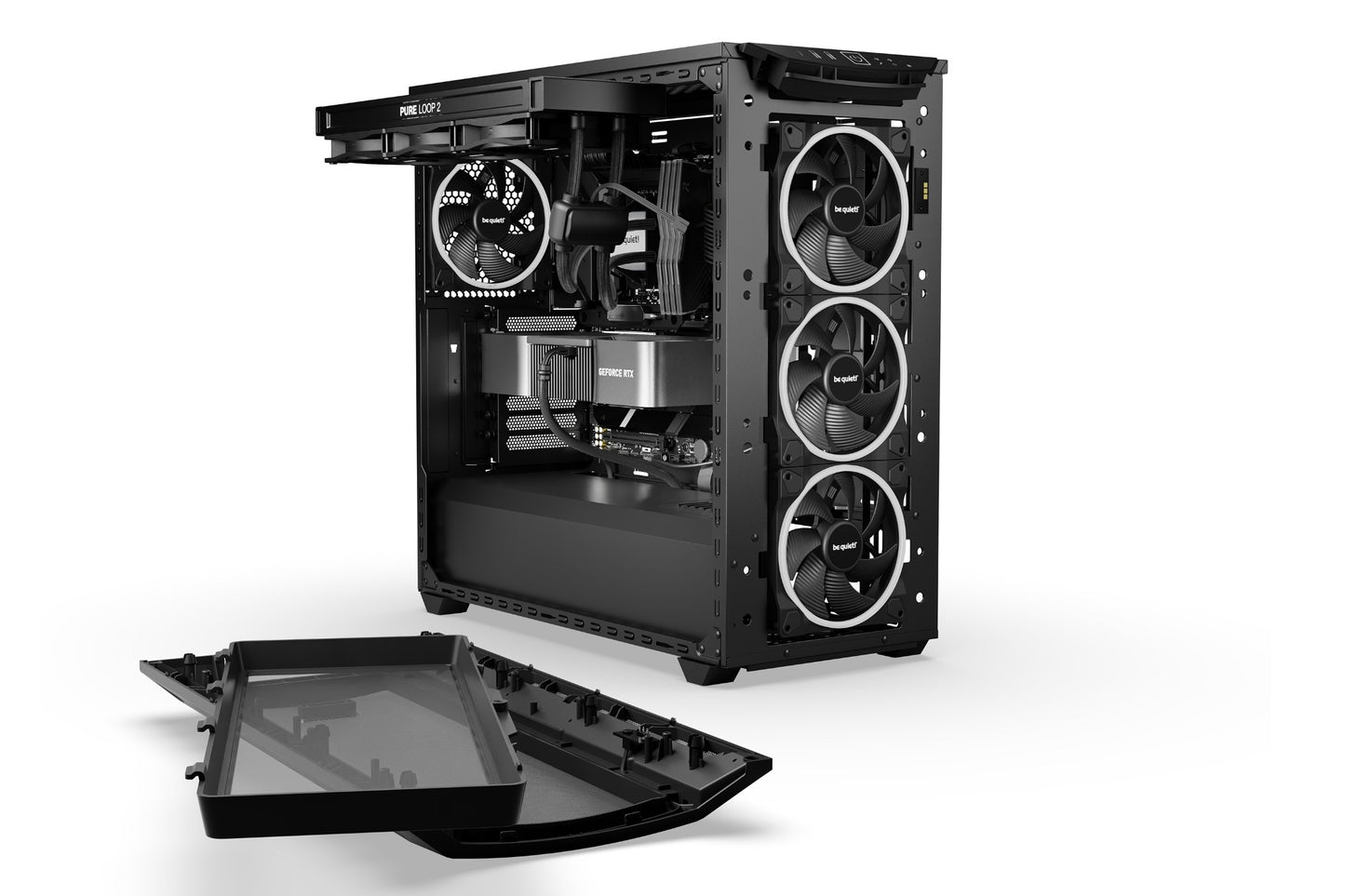 be quiet! Shadow Base 800 FX Black Midi Tower PC Case