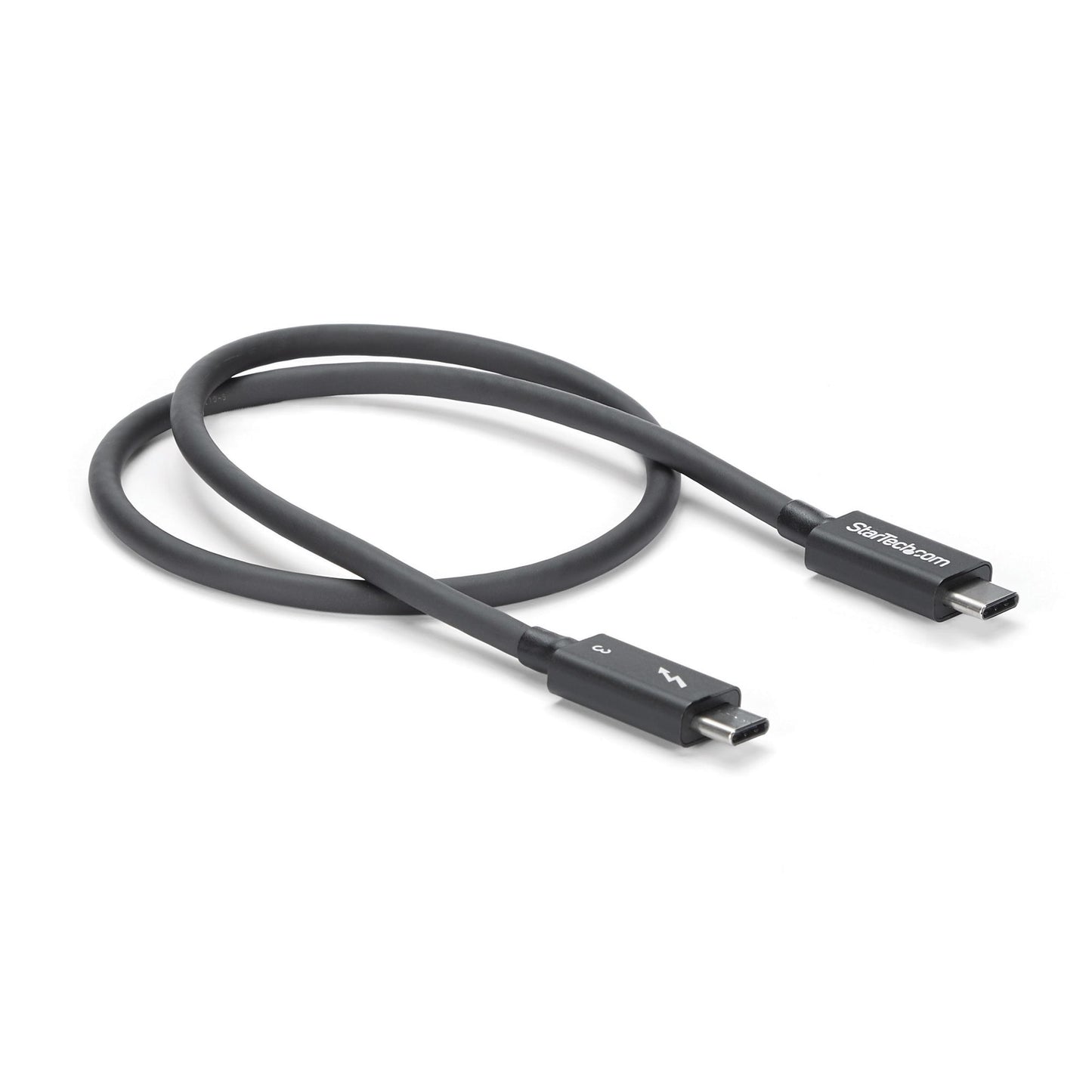 StarTech.com 50cm (1.6ft) Thunderbolt 3 Cable, 40Gbps, 100W PD, 4K/5K, Thunderbolt