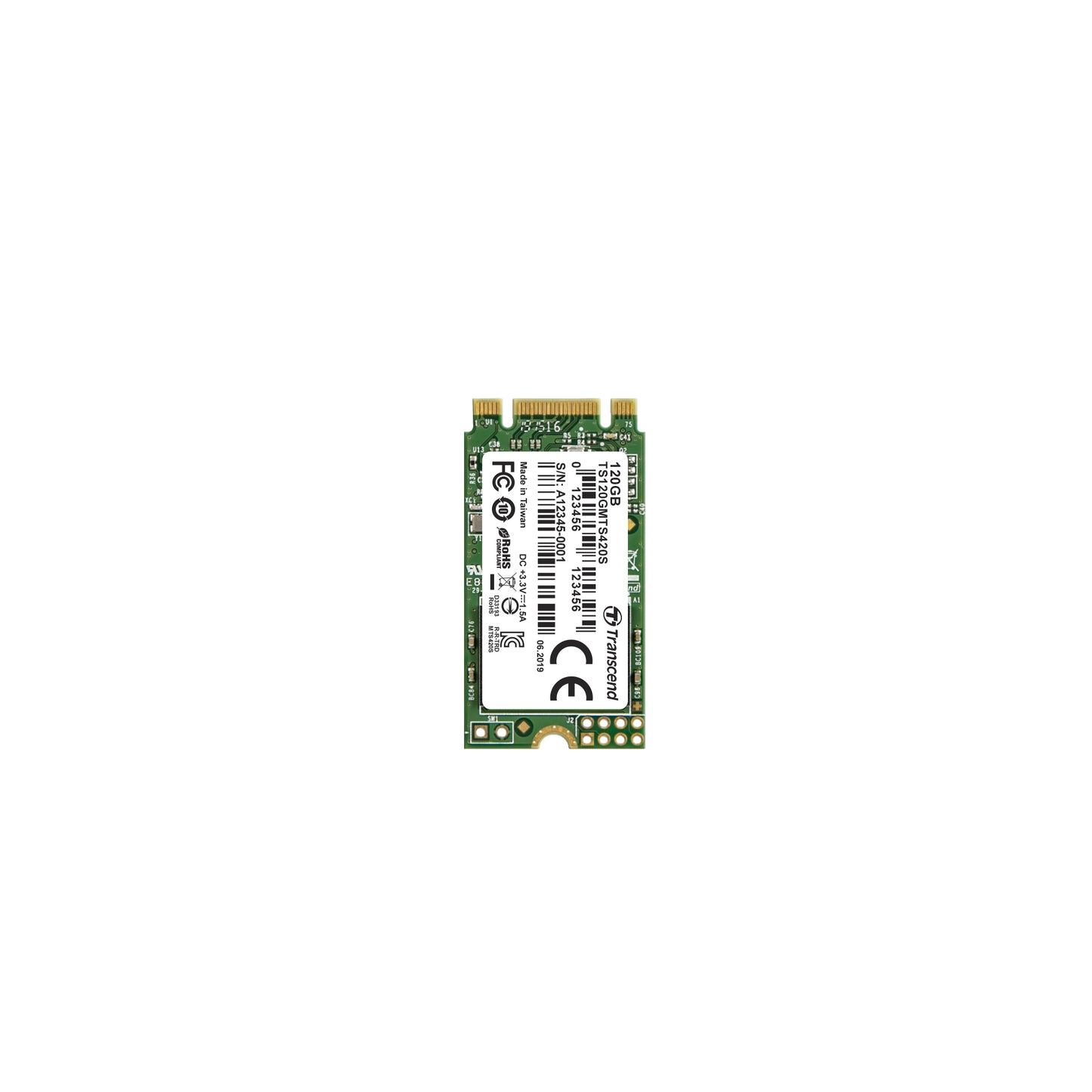 Transcend TS120GMTS420S 120GB M.2 SSD