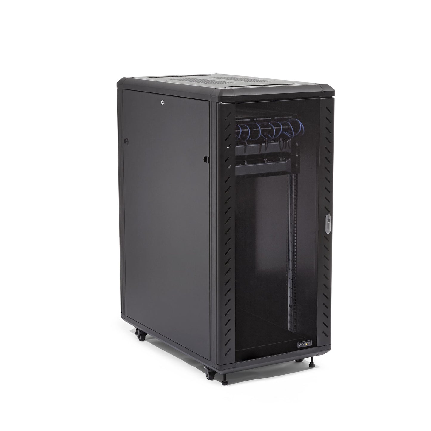 StarTech.com 32U Enterprise-Grade Flat Pack Server Rack Cabinet, 19in Enclosed