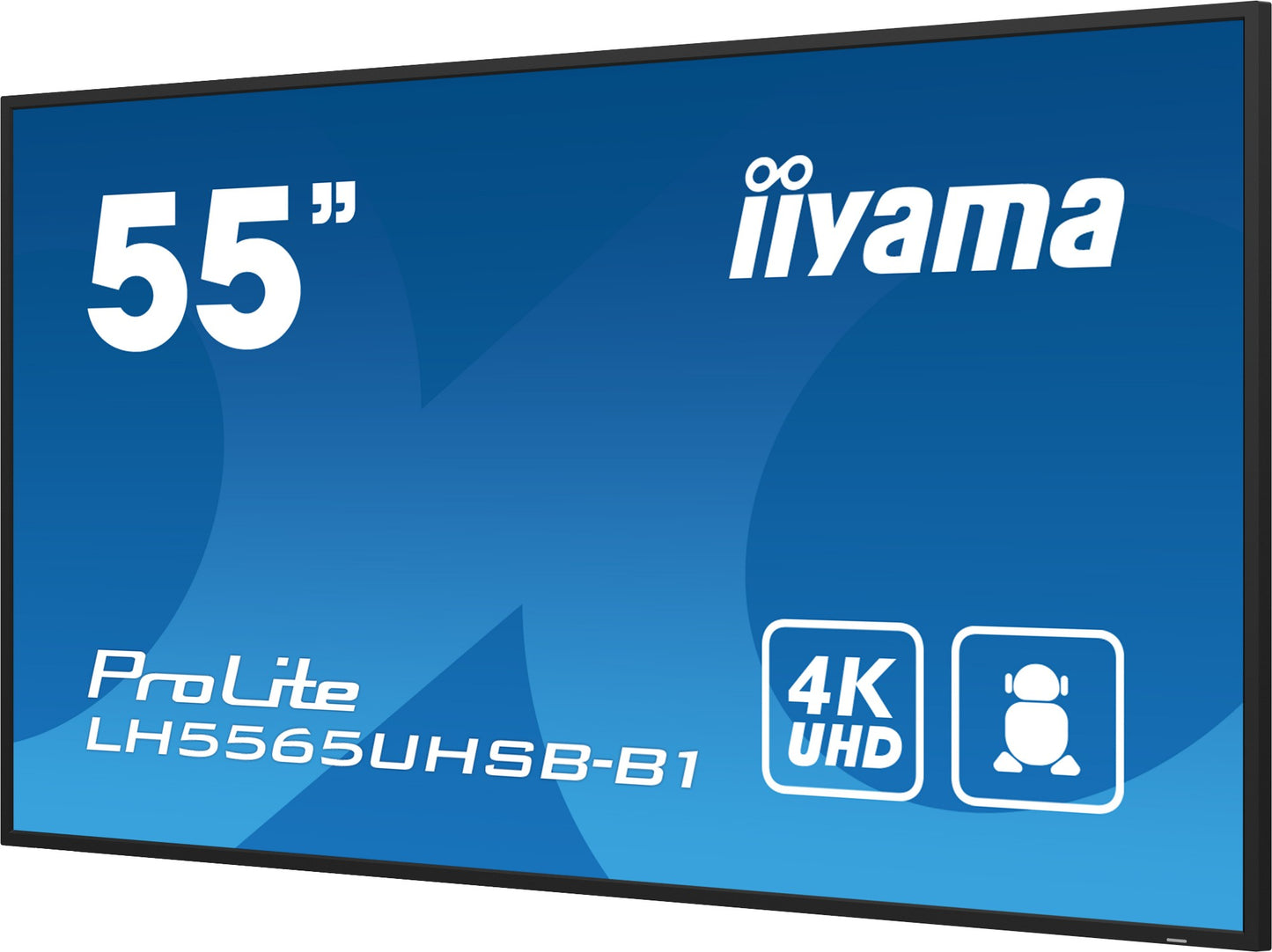 iiyama LH5565UHSB-B1 Signage Display Kiosk design 54.6" 4K UHD IPS Monitor