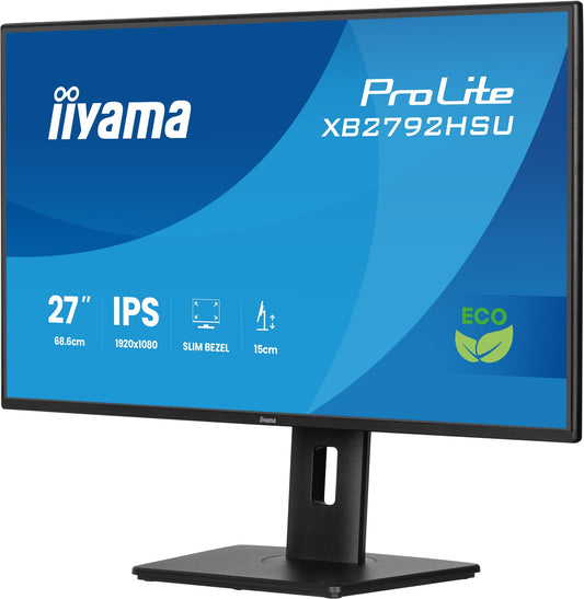 iiyama ProLite XB2792HSU-B1 27" Full HD IPS 120Hz Monitor