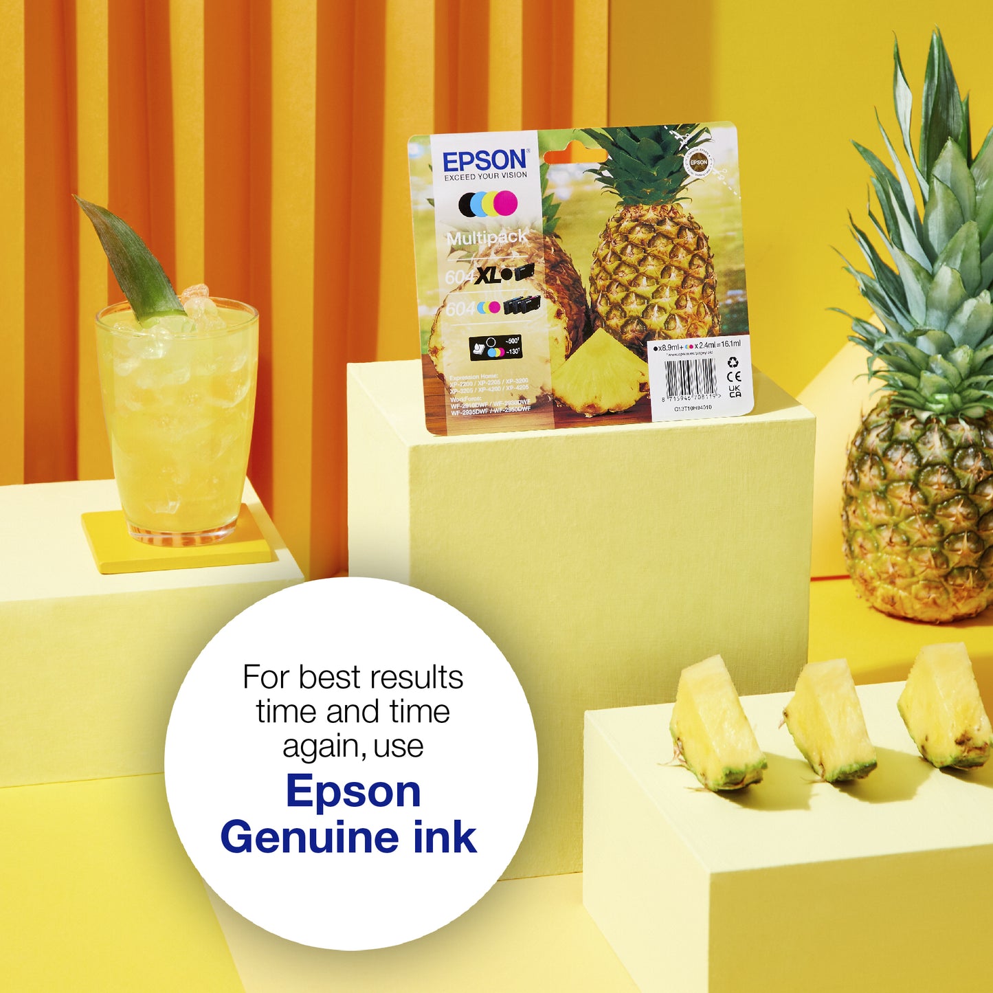 Epson C13T10H34010/604XL Magenta Ink Cartridge (350 pages, Epson XP 2200)