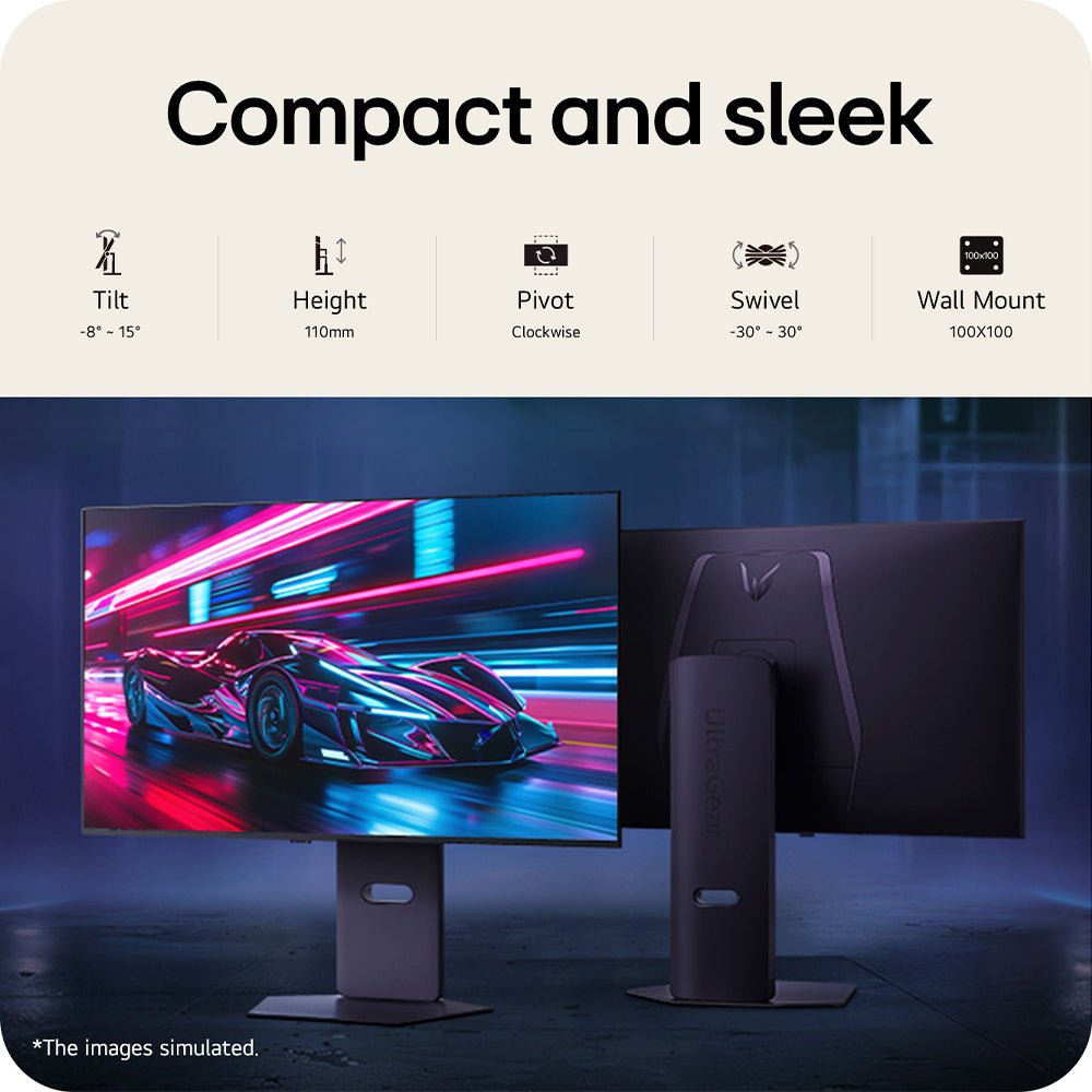 LG UltraGear 32" 4K UHD OLED 330Hz Monitor