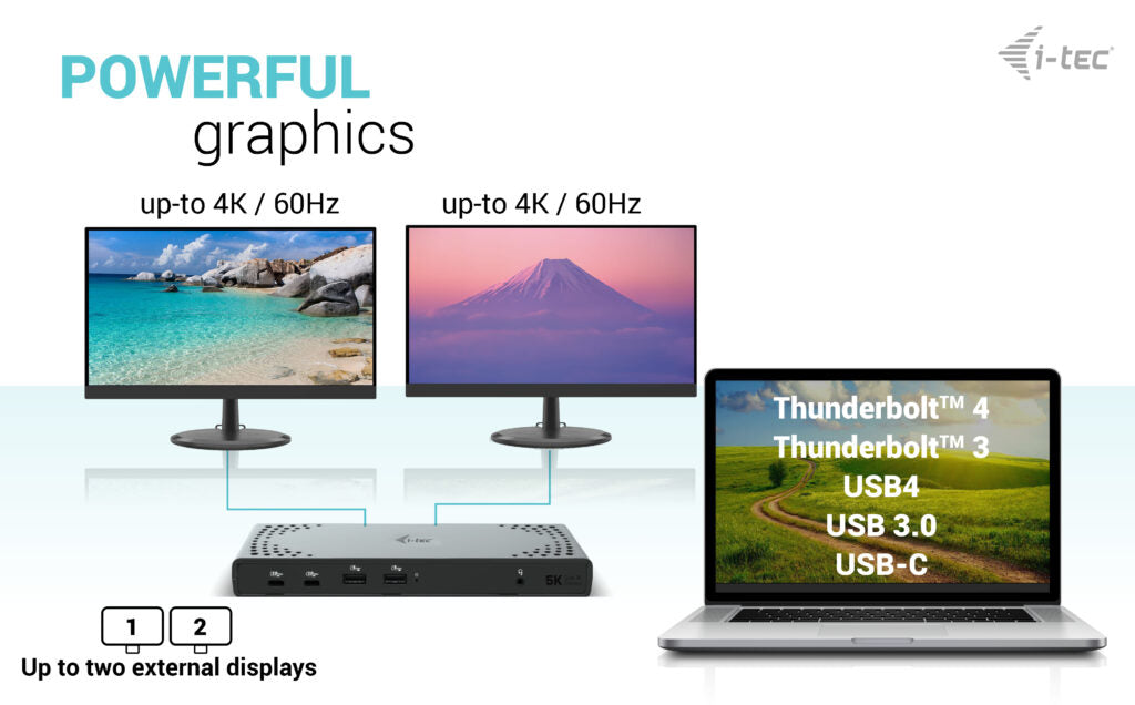 i-tec / / Display Thunderbolt 3 Docking Station 100W