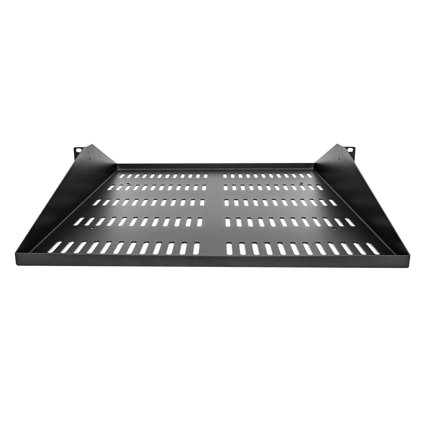 StarTech.com 2U Server Rack Shelf, Center Mounted Universal Vented Rackmount