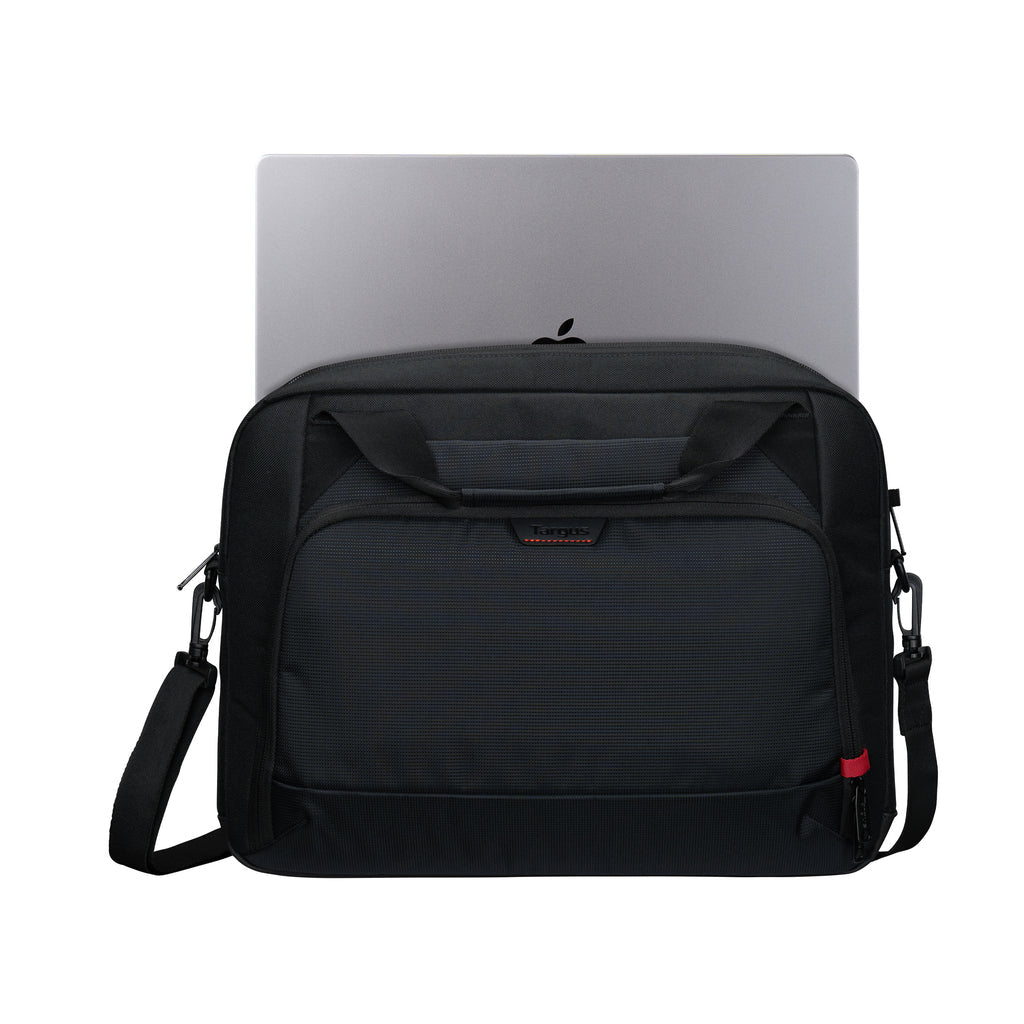 Targus EcoSmart 40.6 cm (16") Briefcase Black, Red Laptop Bag