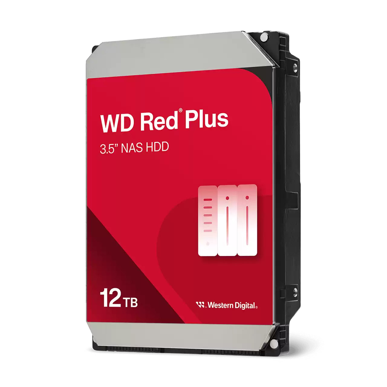 Western Digital Red Plus 12TB 3.5" SATA 7200 RPM NAS HDD