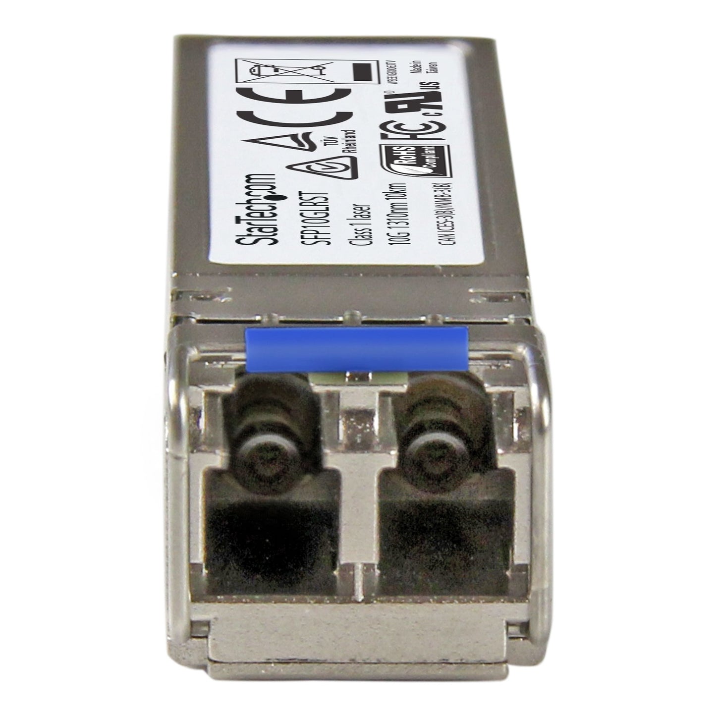 StarTech.com Cisco SFP-10G-LR Compatible SFP+ Module - 10GBASE-LR - 10GbE Single Mode Fiber SMF Optic Transceiver - 10GE Gigabit Ethernet SFP+ - LC 10km - 1310nm - DDM Cisco Firepower, ASR9000, C9300 Networking