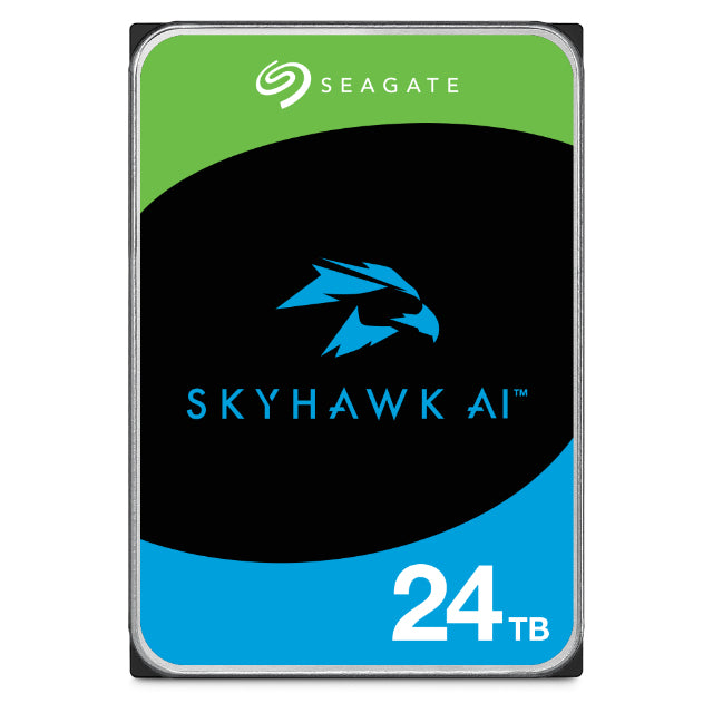 Seagate SkyHawk AI 24TB 3.5" SATA 7200 RPM Surveillance HDD