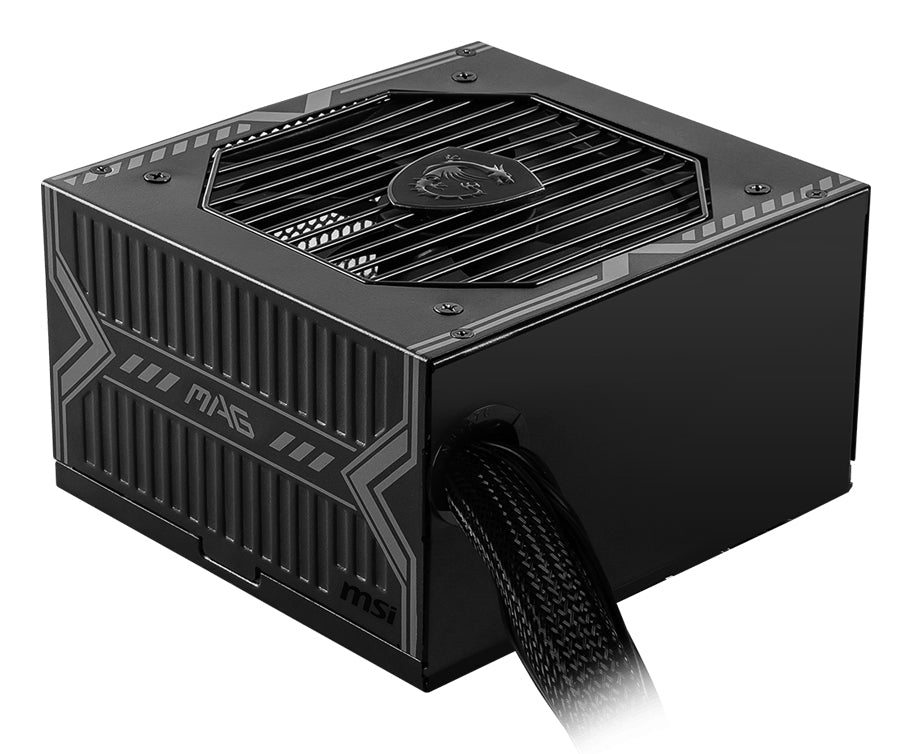 MSI MAG A650BN UK PSU '650W, 80 Plus Bronze certified, 12V Single-Rail, DC-to-DC Power Supply